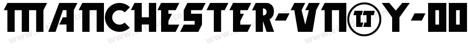 Manchester-vn2y字体转换
