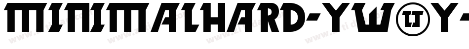 Minimalhard-yw2Y字体转换