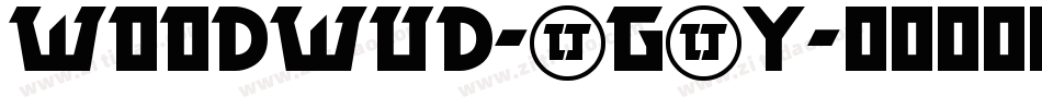 Woodwud-9G2y字体转换
