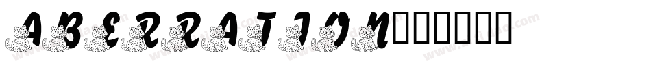 Aberration字体转换