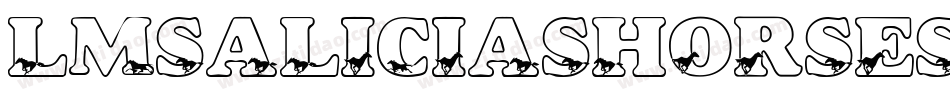 LmsAliciasHorses-r49L字体转换
