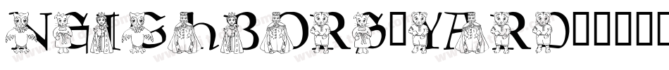 neighbors_yard字体转换