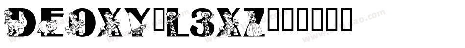 Deoxy-L3XZ字体转换