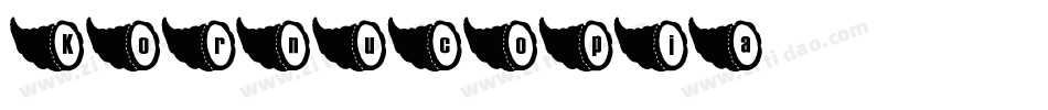 Kornucopia字体转换