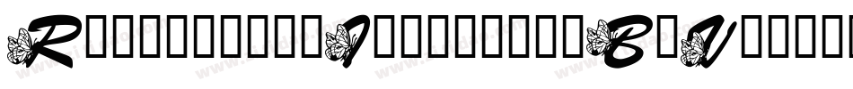 RegensburgItalic-ywBaV字体转换