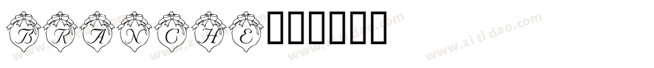 BRANCHE字体转换