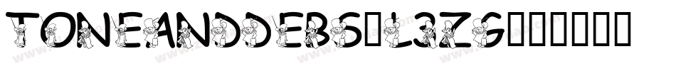 Toneanddebs-L3zg字体转换