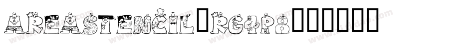 AreaStencil-rg4p8字体转换