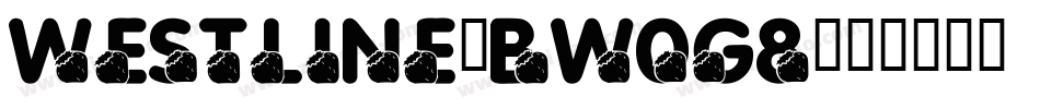 Westline-BW0G8字体转换