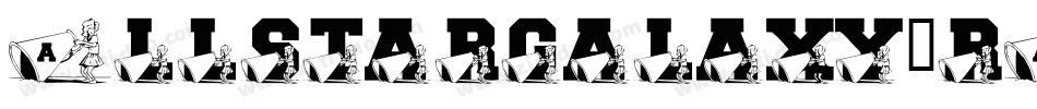 Allstargalaxy-rA1B字体转换