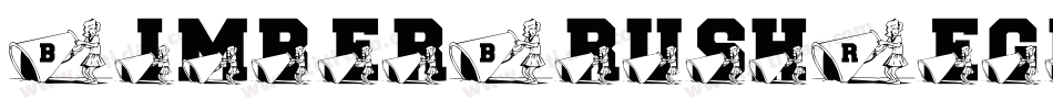 BimberBrushRegular-w1B76字体转换