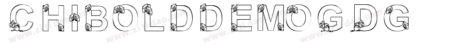 Chibolddemo-1GD7g字体转换