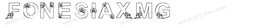 Fonesia-XM7G字体转换