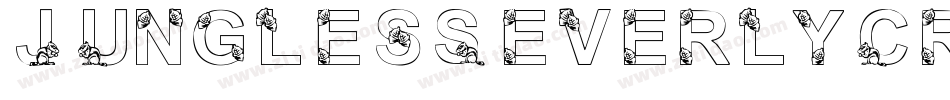 JunglesSeverlyCrappyFont-zr7G字体转换
