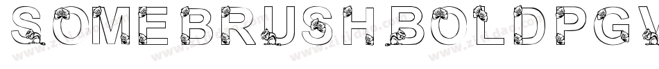 SomebrushBold-p7gVa字体转换 SomebrushBold-p7gVa字体转换