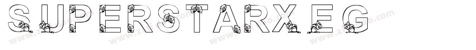 SuperstarX-5E7G字体转换 SuperstarX-5E7G字体转换