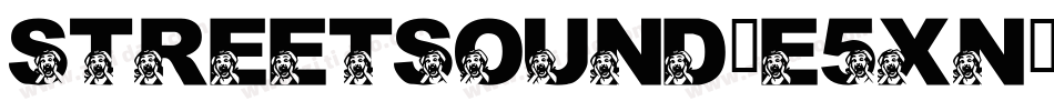 StreetSound-E5Xn字体转换 StreetSound-E5Xn字体转换