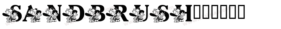 Sandbrush字体转换