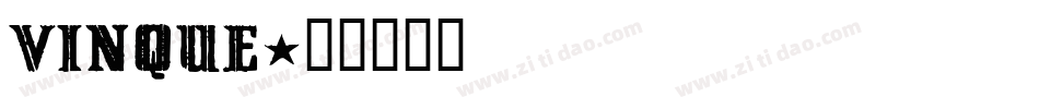 vinque字体转换