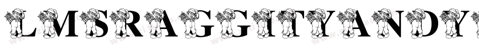 LmsRaggityAndyAlphabet-9XnZ字体转换