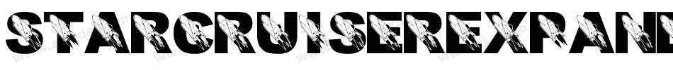 StarcruiserExpandedItalic-ZAaJ字体转换 StarcruiserExpandedItalic-ZAaJ字体转换