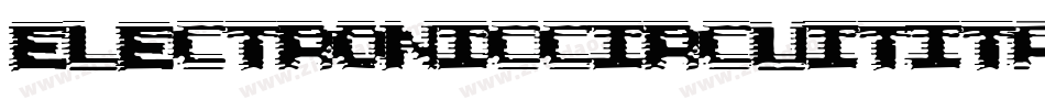 ElectronicCircuitItalic-ePKm字体转换