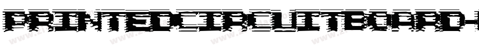 PrintedCircuitBoard-Bz3w字体转换