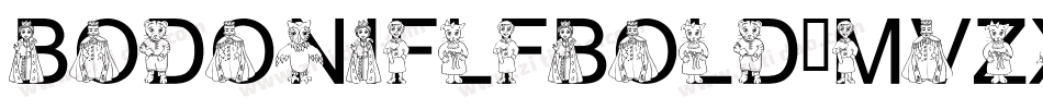 BodoniflfBold-MVZx字体转换