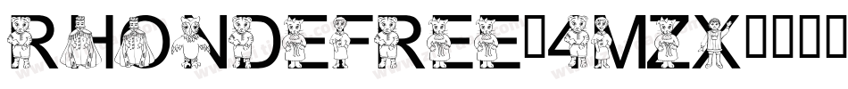RhondeFree-4mZx字体转换
