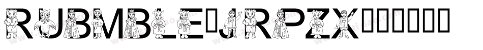 Rubmble-JRpZx字体转换