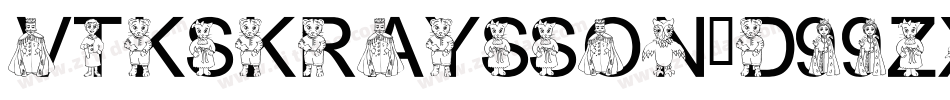 VtksKraysson-d99Zx字体转换