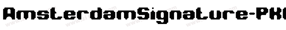 AmsterdamSignature-PKO4P字体转换