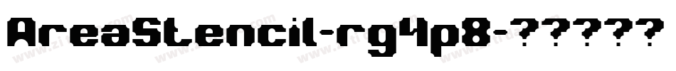 AreaStencil-rg4p8字体转换