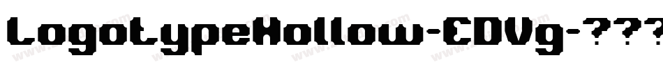 LogotypeHollow-EDVg字体转换