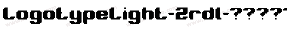 LogotypeLight-Zrdl字体转换