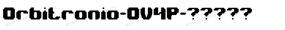 Orbitronio-OV4P字体转换