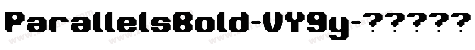 ParallelsBold-VY9y字体转换