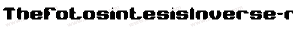 ThefotosintesisInverse-rgv4p字体转换