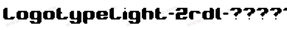 LogotypeLight-Zrdl字体转换