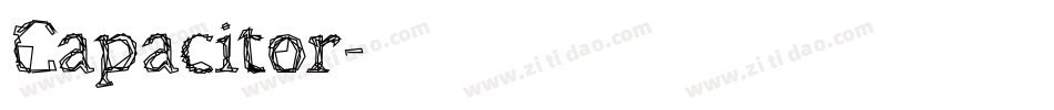 Capacitor字体转换