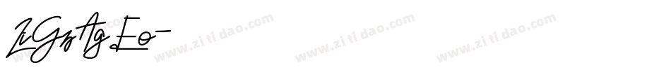 ZiGzAgEo字体转换