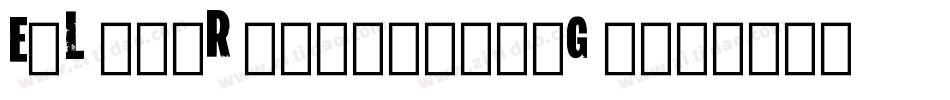 EaLogoRegular-PdGr字体转换