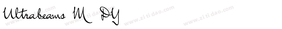 Ultrabeams-M5DY字体转换