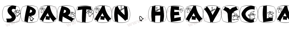 Spartan-HeavyClassi字体转换