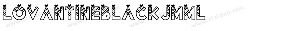 LovantineBlack-jMMl字体转换