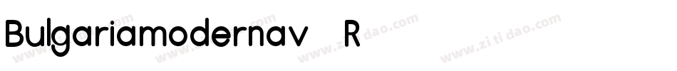 Bulgariamodernav3-00R9字体转换 Bulgariamodernav3-00R9字体转换