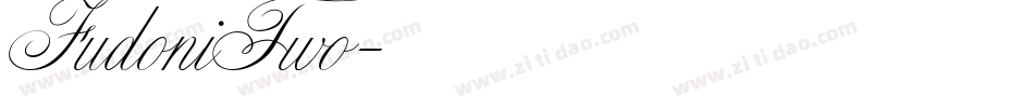 FudoniTwo字体转换