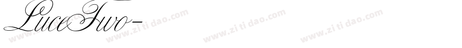 LuceTwo字体转换