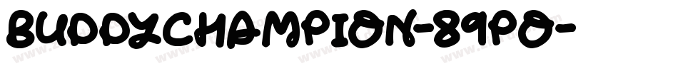 BuddyChampion-89p0字体转换