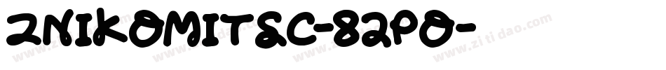 Znikomitsc-82P0字体转换